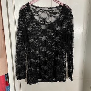 Maurices Lace Long-sleeve shirt